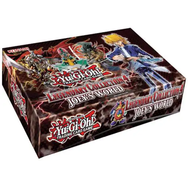 YuGiOh Legendary Collection 4 Joey's World Box Set [5 Booster MEGA Packs, 3 Promo Cards & More]