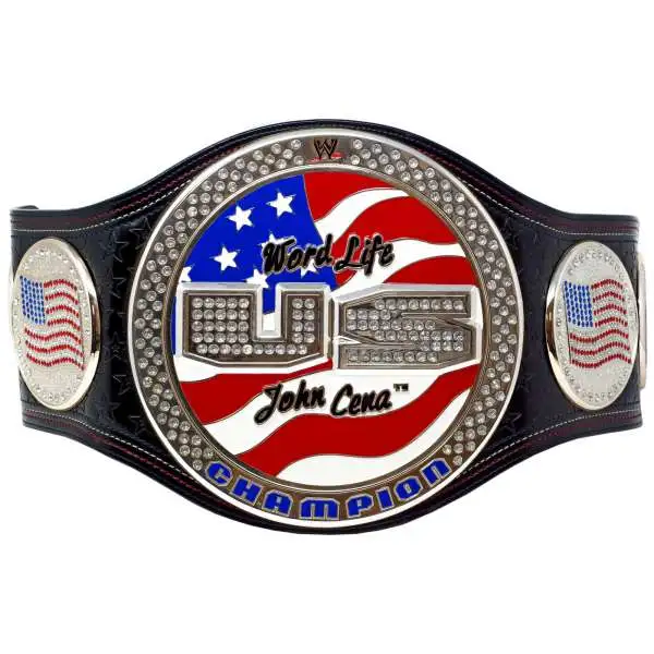 WWE Wrestling John Cena Word Life US Championship Belt [Adult]