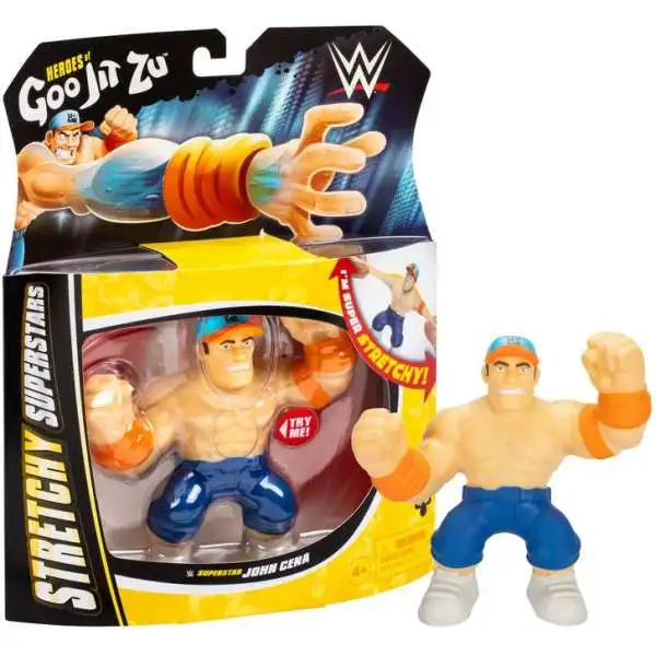 Heroes of Goo Jit Zu WWE Wreslting John Cena Action Figure [Stretchy Superstar!]