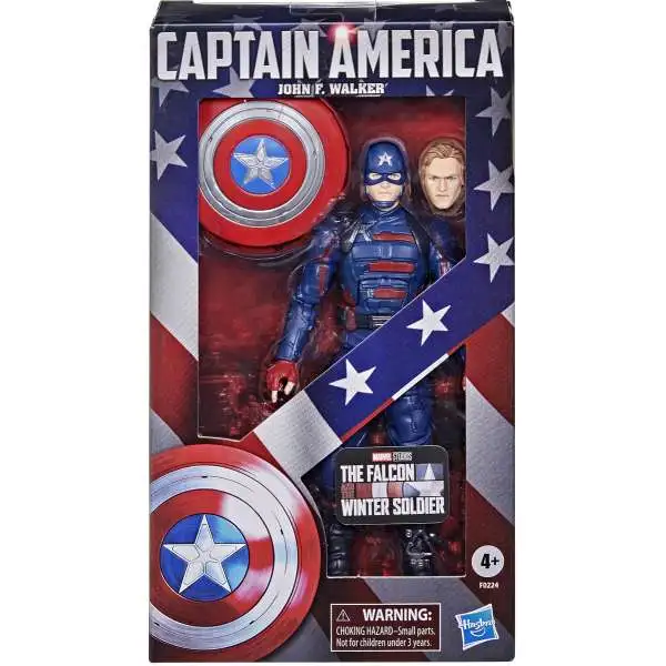 The Falcon and the Winter Soldier Marvel Legends Captain America (John F. Walker) Exclusive Action Figure