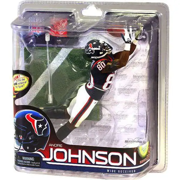 McFarlane Toys NFL Houston Texans Sports Picks Football Series 28 Andre Johnson Action Figure [Blue Jersey]