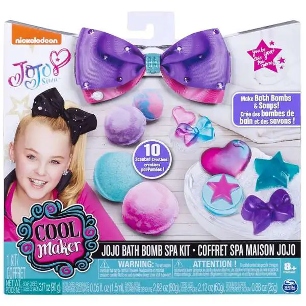 Nickelodeon JoJo Siwa Cool Maker JoJo Bath Bomb Spa Kit