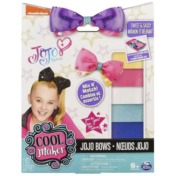 Nickelodeon JoJo Siwa Cool Maker JoJo Bows Refill Pack [Sweet & Sassy]