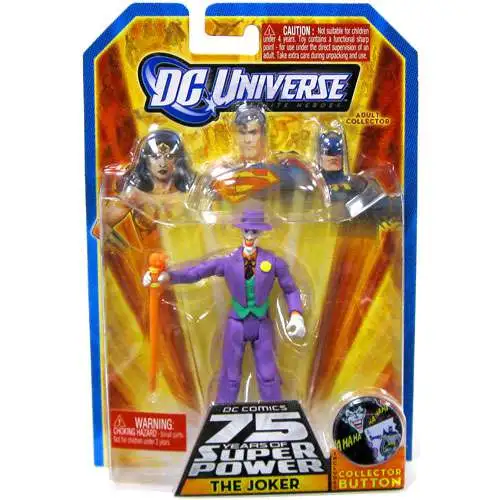 DC Universe 75 Years of Super Power Infinite Heroes The Joker Action Figure