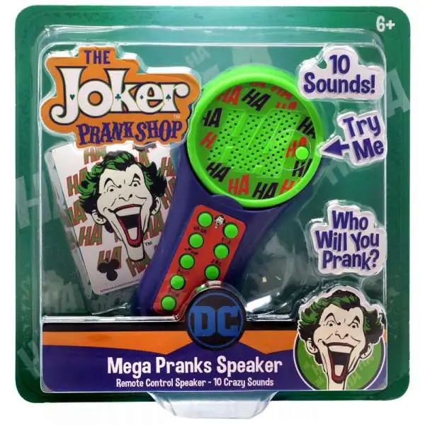 DC Batman The Joker Prank Shop Mega Pranks Speaker