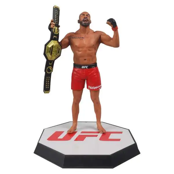McFarlane Toys UFC Jon Jones Action Figure [Red Shorts, Chase Version, Digital Collectible]