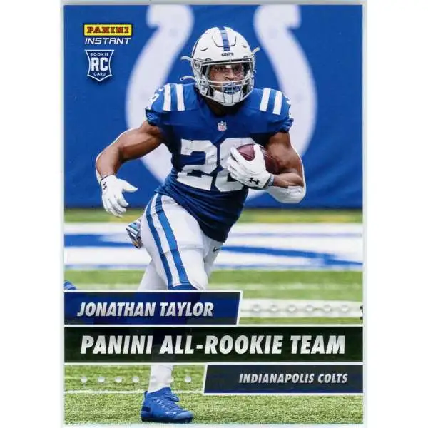NFL 2020 Panini Instant All-Rookie Team 1 of 648 Jonathan Taylor ART-2 [Rookie]