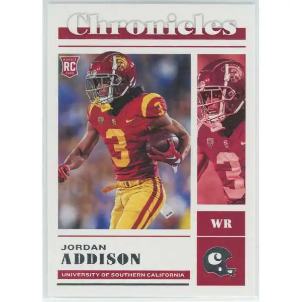 NFL 2023 Panini Chronicles Draft Picks Jordan Addison #7 [Rookie]