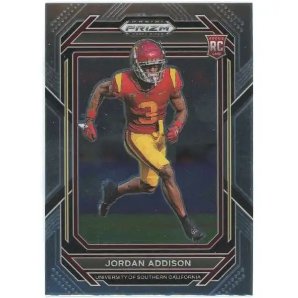 NFL 2023 Panini Prizm Draft Picks Jordan Addison #136 [Rookie]