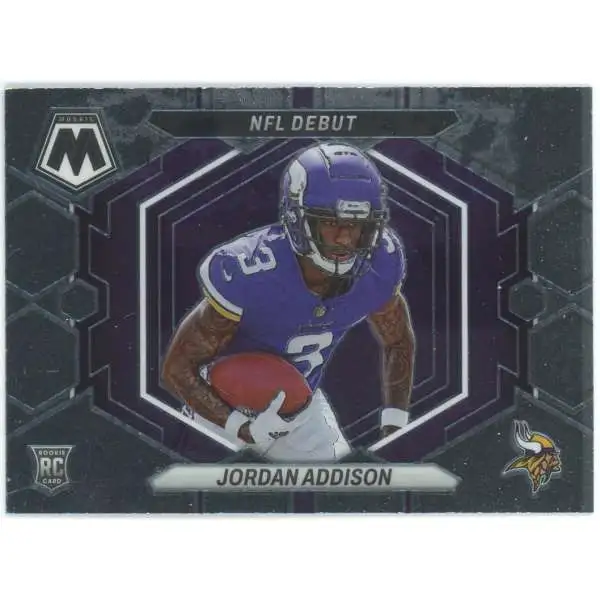 NFL 2023 Panini Mosaic Jordan Addison ND-14 [Rookie, NFL Debut]