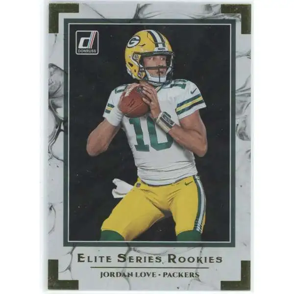 NFL 2020 Panini Donruss Elite Series Rookies Jordan Love ESR-JL [Rookie]