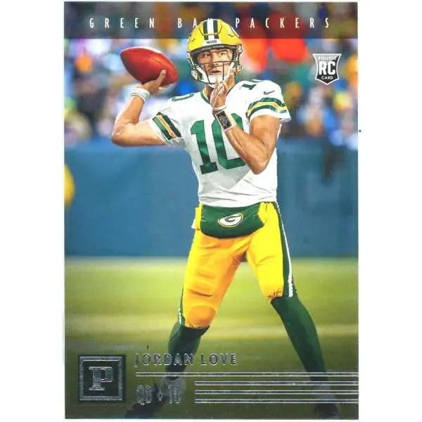 NFL Green Bay Packers 2020 Panini Chronicles Football Jordan Love PA-4 [Rookie]