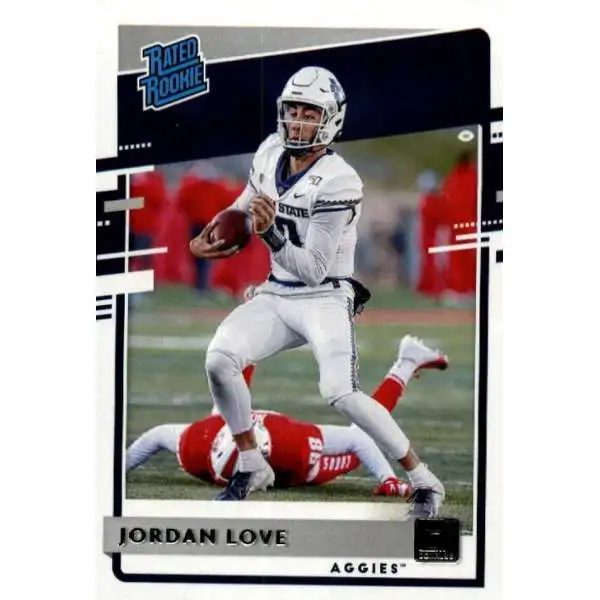 NFL Green Bay Packers 2020 Panini Chronicles Draft Picks Donruss Jordan Love #7 [Rated Rookie]