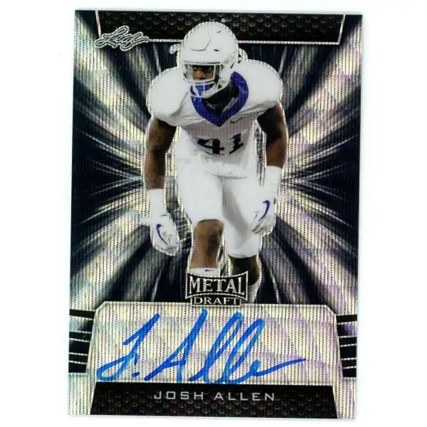 NFL 2019 Leaf Metal Draft 5/7 Josh Allen BA-JA1 [Auto]