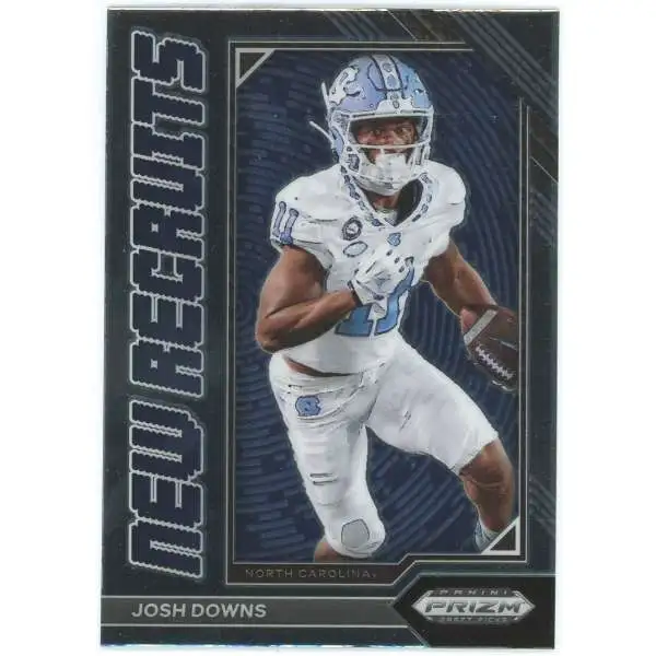 NFL 2023 Panini Prizm Draft Picks Josh Downs NR-11 [Rookie, New Recruits]