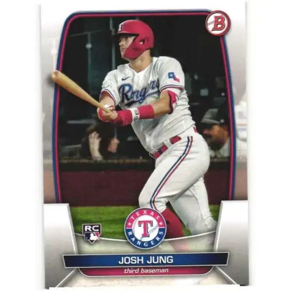 MLB Texas Rangers 2023 Bowman Josh Jung #43 [Rookie]