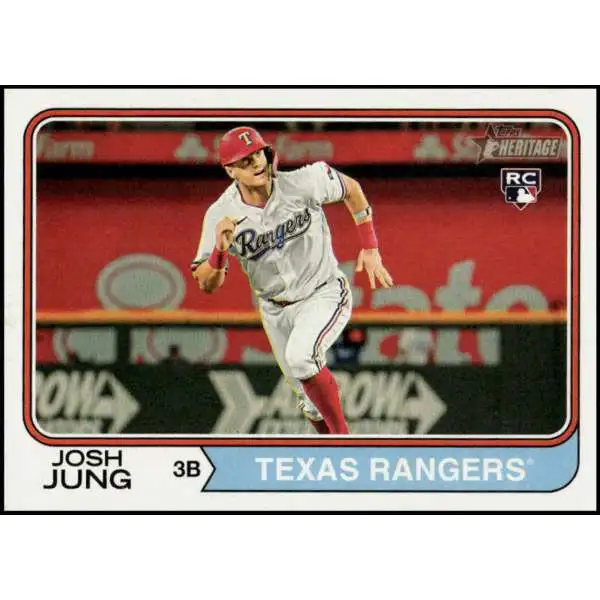 MLB 2023 Topps Heritage High Number Josh Jung #512 [Rookie]