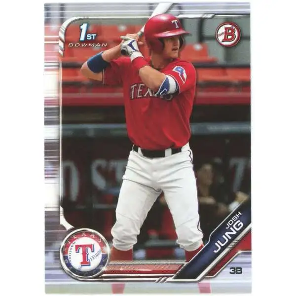 MLB Texas Rangers 2020 Bowman Prospects Single Card Josh Jung BP-113 Rookie  - ToyWiz