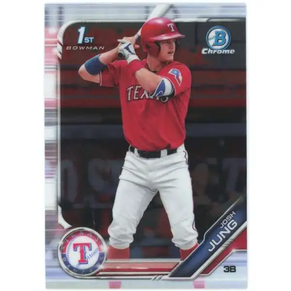 MLB Texas Rangers 2019 Bowman Draft Chrome Josh Jung BDC-7 [Rookie 1st Bowman]