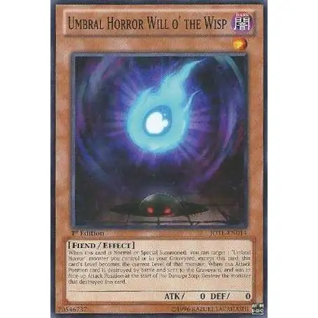 YuGiOh Trading Card Game Judgment of the Light Common Umbral Horror Will o' the Wisp JOTL-EN014