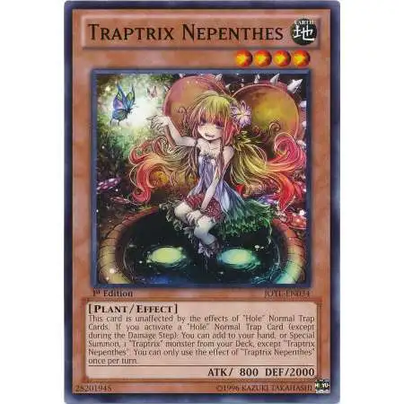 YuGiOh Trading Card Game Judgment of the Light Common Traptrix Nepenthes JOTL-EN034
