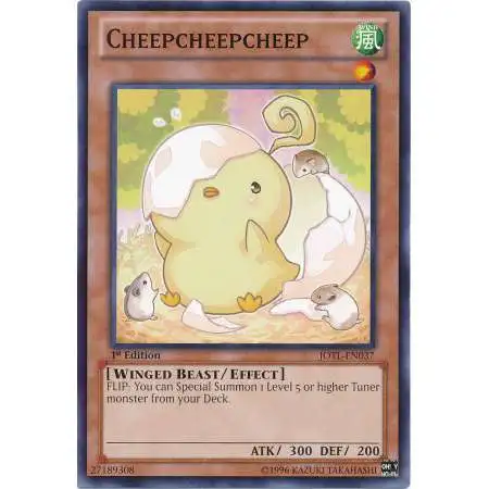 YuGiOh Trading Card Game Judgment of the Light Common Cheepcheepcheep JOTL-EN037