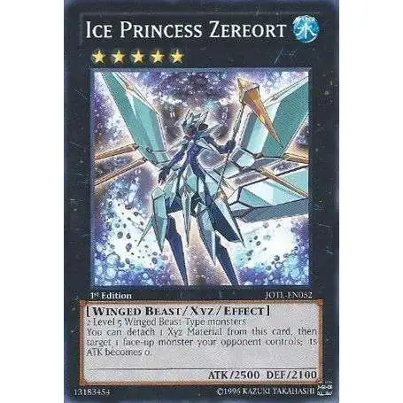 YuGiOh Trading Card Game Judgment of the Light Common Ice Princess Zereort JOTL-EN052