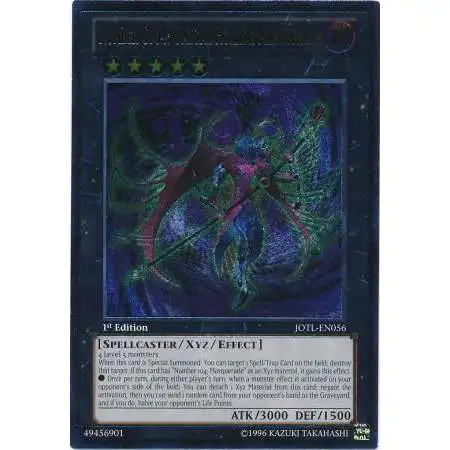 YuGiOh Trading Card Game Judgment of the Light Ultimate Rare Number C104: Umbral Horror Masquerade JOTL-EN056