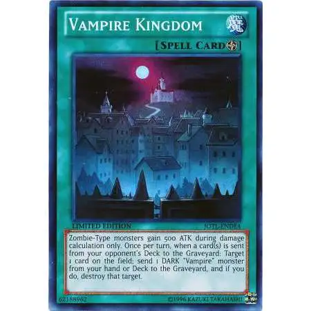 YuGiOh Trading Card Game Judgment of the Light Ultra Rare Vampire Kingdom JOTL-ENDE4
