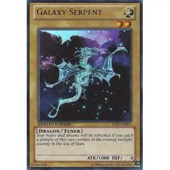 YuGiOh Trading Card Game Judgment of the Light Ultra Rare Galaxy Serpent JOTL-ENSP1