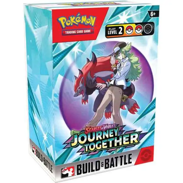 Pokemon Scarlet & Violet Journey Together Build & Battle Box [4 Booster Packs & Promo Card]