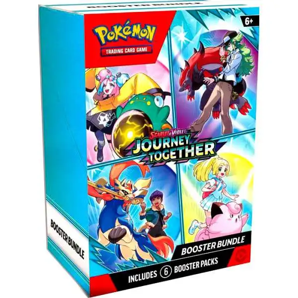 Pokemon Scarlet & Violet Journey Together Booster Bundle [6 Packs]
