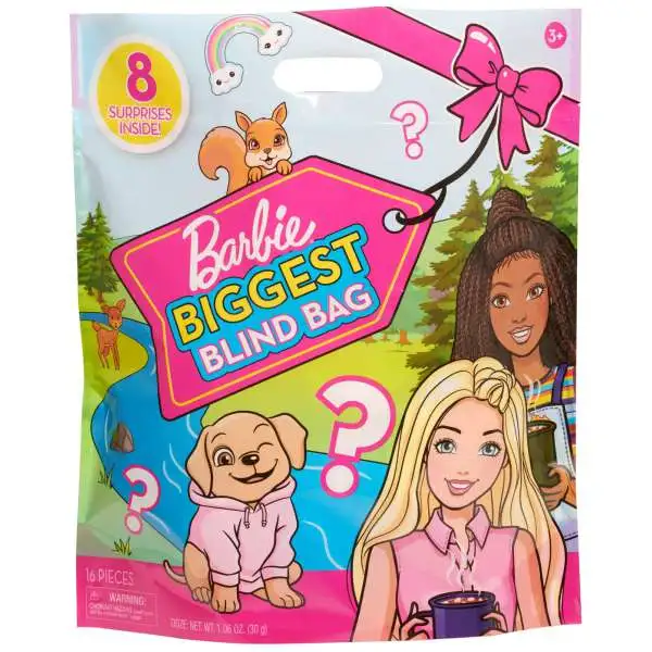 Biggest Blind Bag Barbie Mystery Pack [8 Surprises]