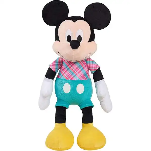 Disney 2022 Easter Mickey Mouse 19-Inch Plush [Plaid Shirt]