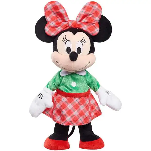 Disney Holiday Dancing Minnie 12-Inch Plush with Sound