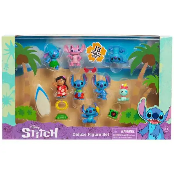 Disney Lilo & Stitch Exclusive Deluxe Figure Set [13 Pieces]