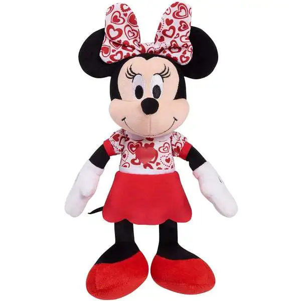 Disney Valentine Minnie Mouse 10-Inch Plush