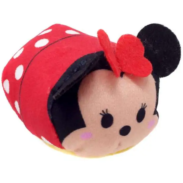 Disney / Pixar Tsum Tsum Minnie Mouse 2.5-Inch Mini Plush [Red]