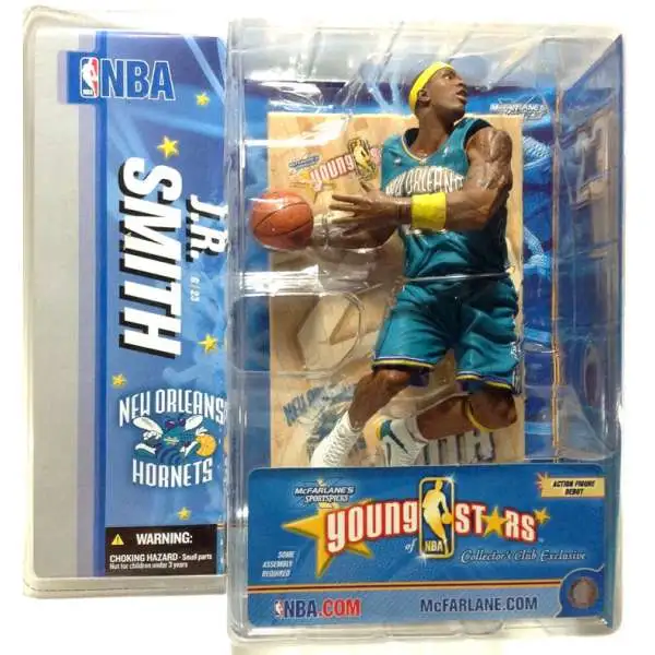 McFarlane Toys NBA New Orleans Hornets Sports Basketball Young Stars J.R. Smith Exclusive Action Figure