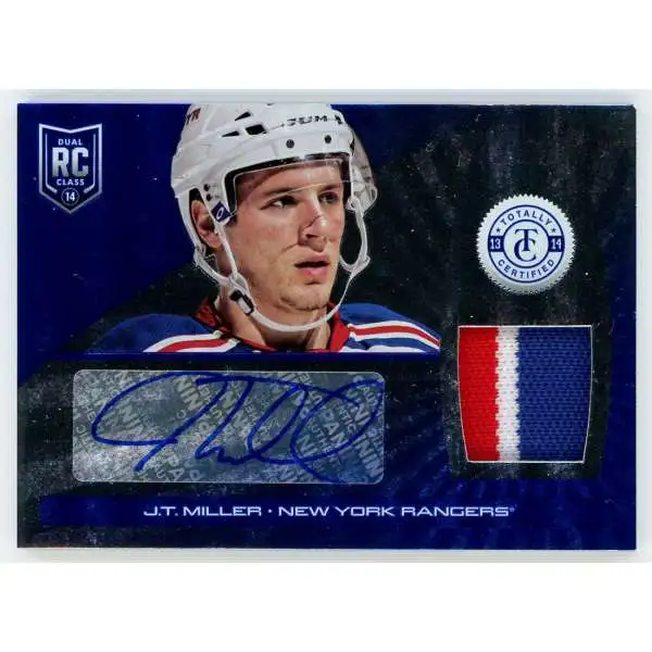 NHL 2013-14 Panini Totally Certified Hockey 23/25 J.T. Miller #168 [Rookie Auto Relic]