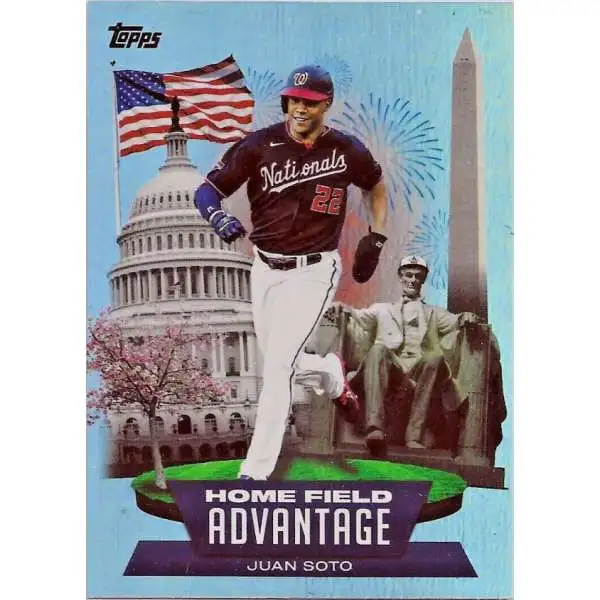 MLB Washington Nationals 2022 NOW Baseball Juan Soto Exclusive HA-4 [Home Field Advantage]