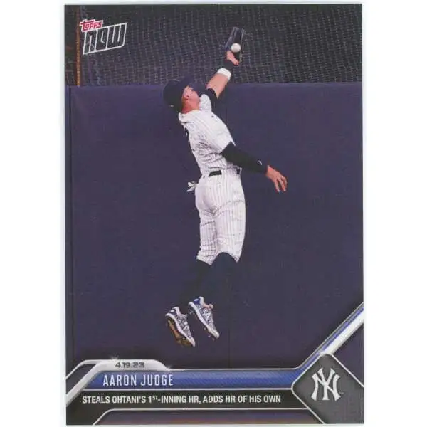 MLB New York Yankees 2023 Topps Now Baseball Aaron Judge Exclusive #149 [Steals Ohtani HR, Adds HR of His Own]