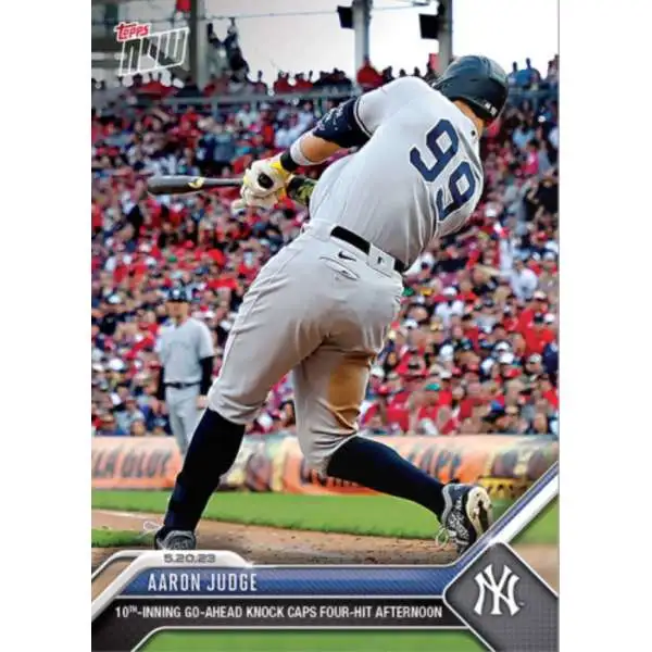 Topps Project100 Card 67 - Aaron Judge by DJ Skee - Artist Signed