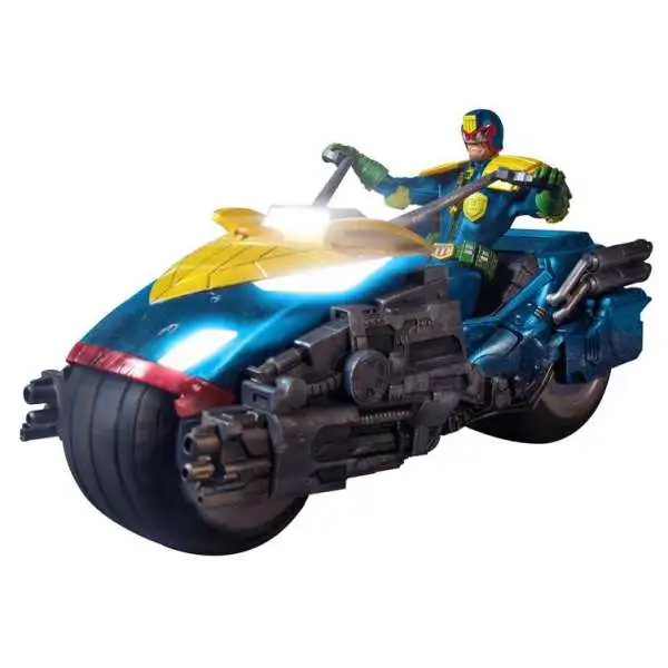 2000 A.D. One:12 Collective Judge Dredd with Lawmaster Bike Exclusive Action Figure