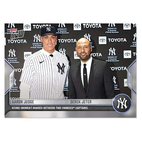 MLB New York Yankees 2022 Topps Now Baseball Single Card Aaron Judge  Exclusive 975 Slugger Ties AL Record with 61st HR Of Season - ToyWiz