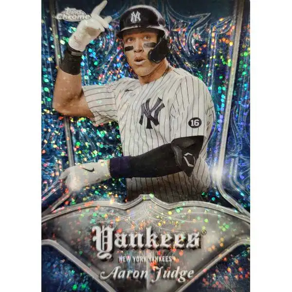 MLB New York Yankees 2022 Chrome Baseball Aaron Judge P-2 [Pinstriped Club Plaques]
