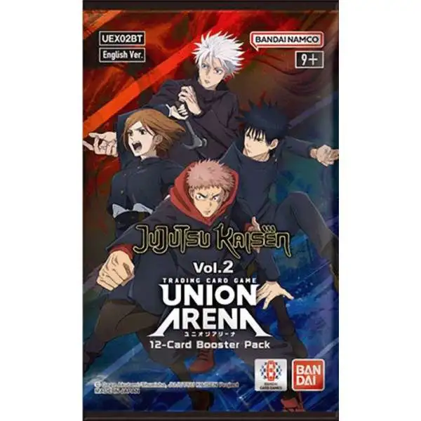 Union Arena TCG Jujutsu Kaisen Volume 2 Booster Pack UEX02BT [12 Cards]