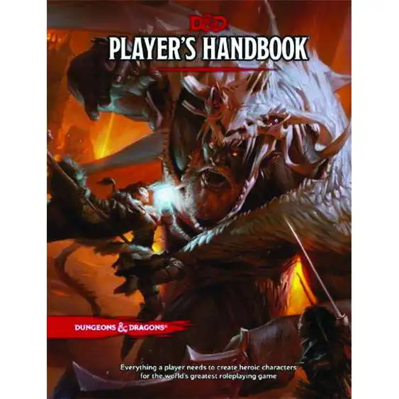Dungeons & Dragons 5th Edition Player's Handbook Hardcover Roleplaying Book