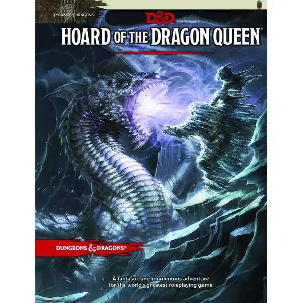 Dungeons & Dragons 5th Edition Hoard of The Dragon Queen Hardcover Roleplaying Adventure