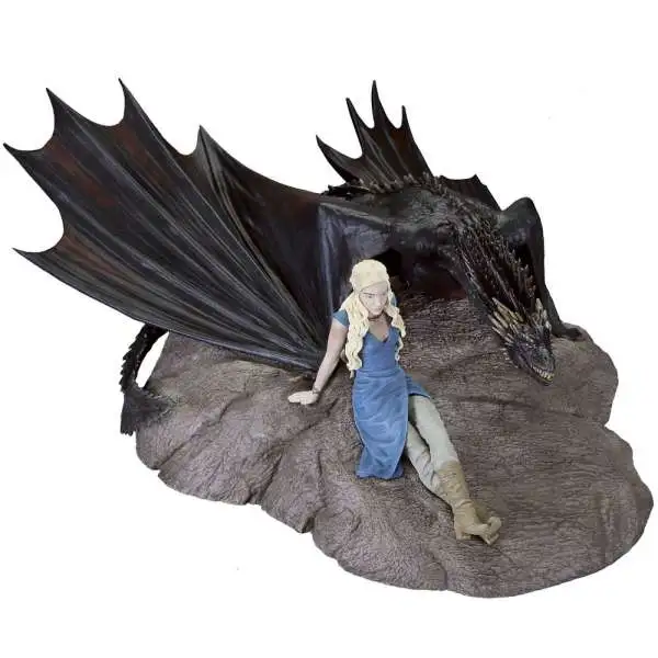 Game of Thrones Daenerys & Drogon Statuette